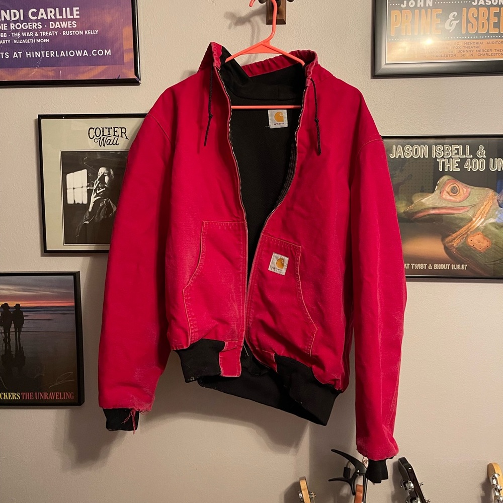 Red Carhartt Jacket